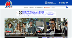 Desktop Screenshot of metropolitanafm.com.br